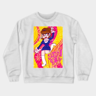 Groovy, Baby! Crewneck Sweatshirt